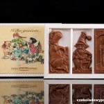 Schokoladenpostkarte für Kinder